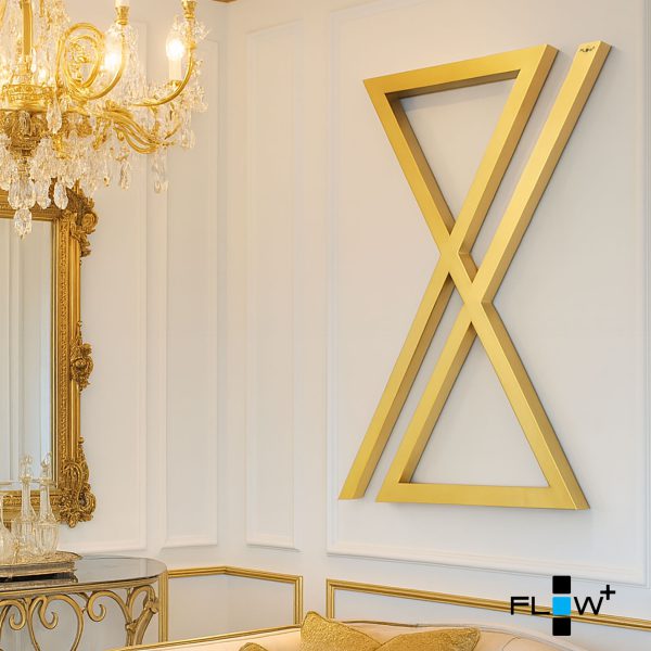 تصویر رادیاتور حوله خشک کن استیل 304 فلوپلاس مدل Papion1 